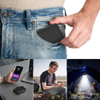 10000Mah Power Bank Portable Charger with Cables, USB Battery Pack Compatible for Iphone & Android Cell Phones, Black